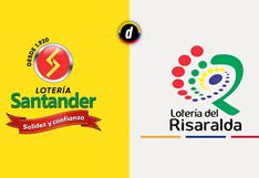 Lotería de Santander y Risaralda EN VIVO: resultados de HOY viernes 31 de mayo