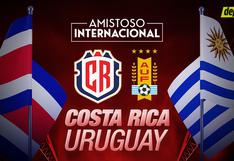 Costa Rica vs Uruguay EN VIVO: ver minuto a minuto vía Canal 6 y AUF TV por amistoso