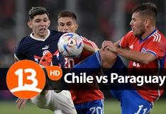 Canal 13 EN VIVO - dónde ver partido Chile vs. Paraguay vía Señal Abierta y Streaming Online
