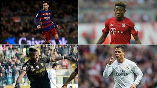 Lionel Messi, Cristiano Ronaldo y el once ideal de 2015 para la UEFA (FOTOS)