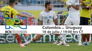 RCN EN VIVO por Internet - dónde ver partido Colombia vs. Uruguay GRATIS por Fútbol Libre TV y Online