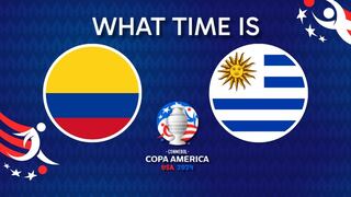 What time is Colombia vs Uruguay? All time zones to watch the 2024 Copa America 2024 semifinals from USA, UK and Australia