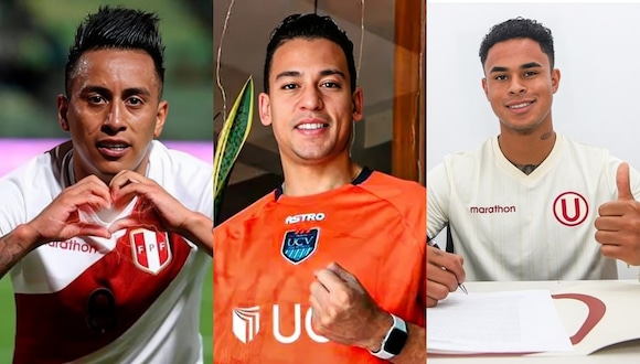 Christian Cueva, Cristian Benavente y Christopher Olivares en la mira de UTC.