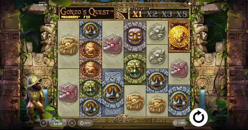 Juego de tragamonedas Gonzos Quest Megaways