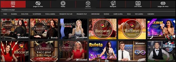 Solbet Casino en Vivo Juegos