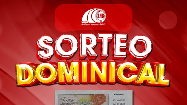 Lotería Nacional de Panamá del domingo 16 de junio: resultados del Sorteo Dominical