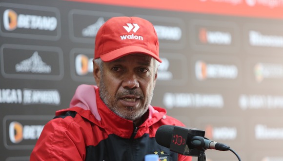 Marco Antonio Valencia, entrenador de FBC Melgar. Foto: Leonardo Cuito.