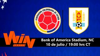 Win Sports EN VIVO ONLINE - ver transmisión partido Colombia vs. Uruguay GRATIS por Apps TV 