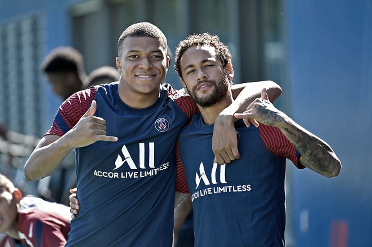 Neymar y Mbappé jugaron juntos en el PSG desde 2017 hasta 2023. (Foto: Getty Images)