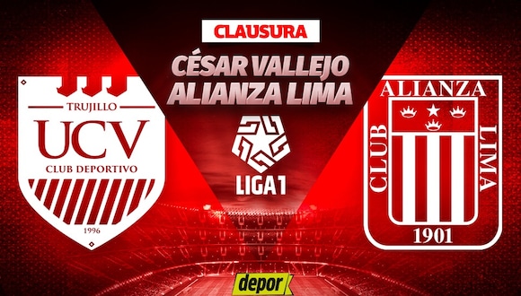 Alianza Lima vs. César Vallejo por la fecha 1 del Torneo Clausura 2024. (Diseño: Depor).