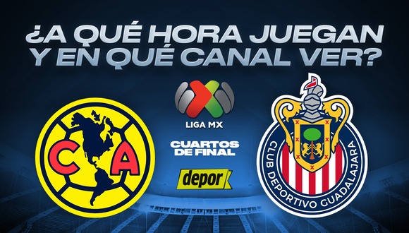 ¿A qué hora y dónde ver América vs. Chivas? (Foto: Depor)