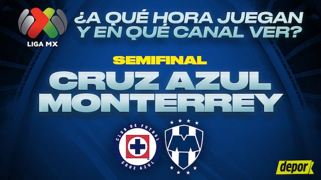 ¿A qué hora se enfrentan Cruz Azul vs. Monterrey? Dónde ver semifinal