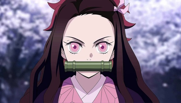 Nezuko en Demon Slayer (Difusión)