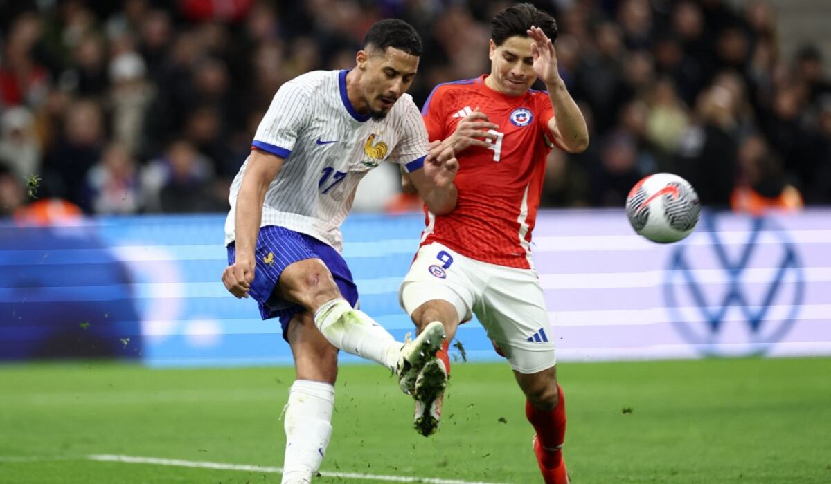 Chile perdió 3-2 ante Francia por amistoso de fecha FIFA. (Foto: AFP)