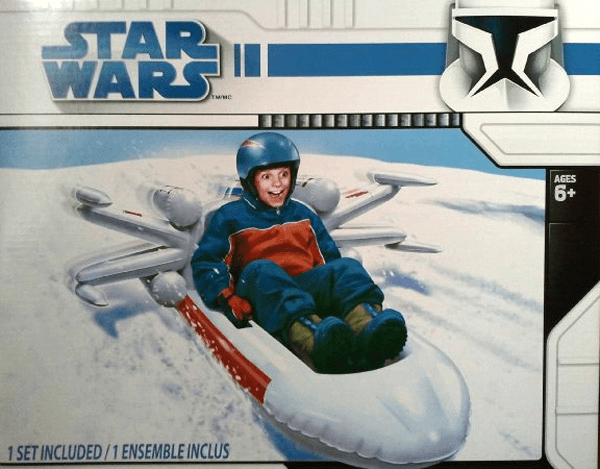 X-Wing Fighter Snow Sled