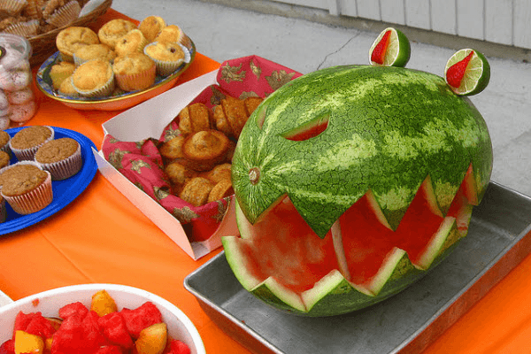 Creative Fruit Animal Art