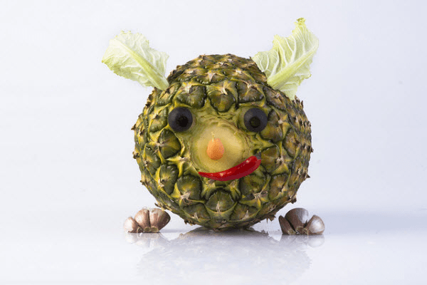 Creative Fruit Animal Art