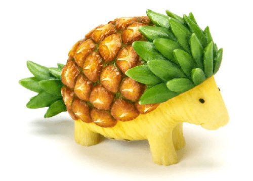 Creative Fruit Animal Art