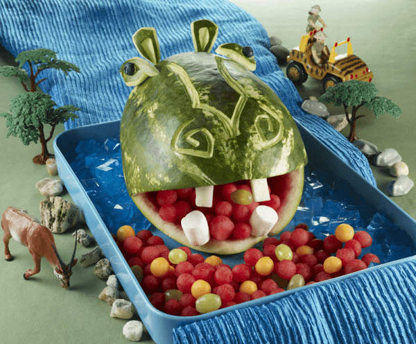 Creative Fruit Animal Art