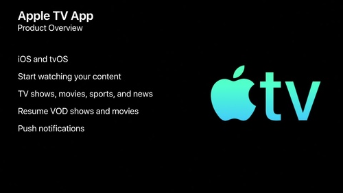 Apple TV AppとUniversal Searchビデオのインテグレーション - Part 1