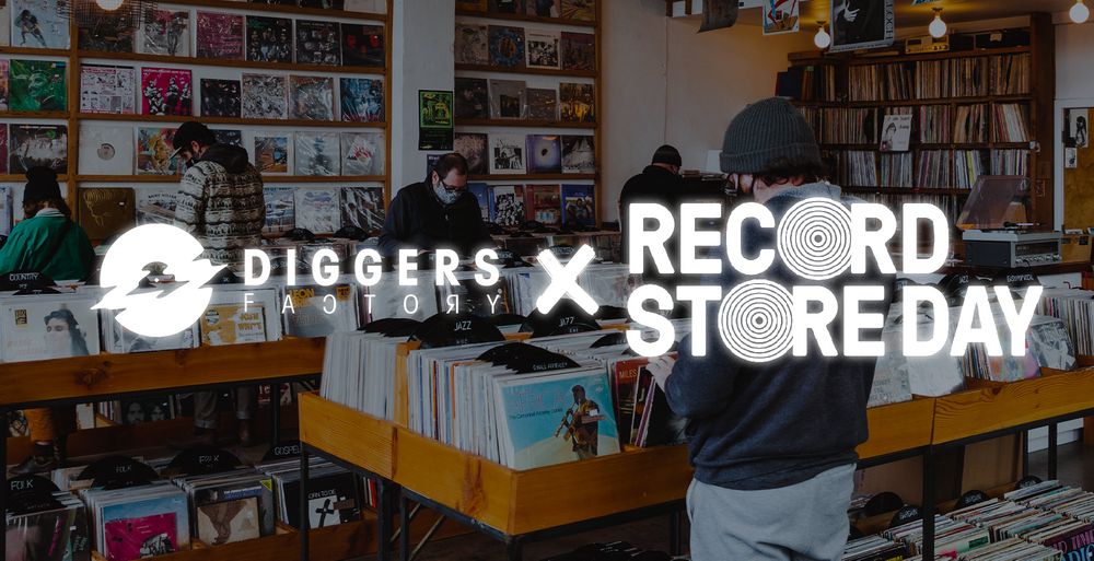 DIGGERS FACTORY is getting ready for RECORD STORE DAY!