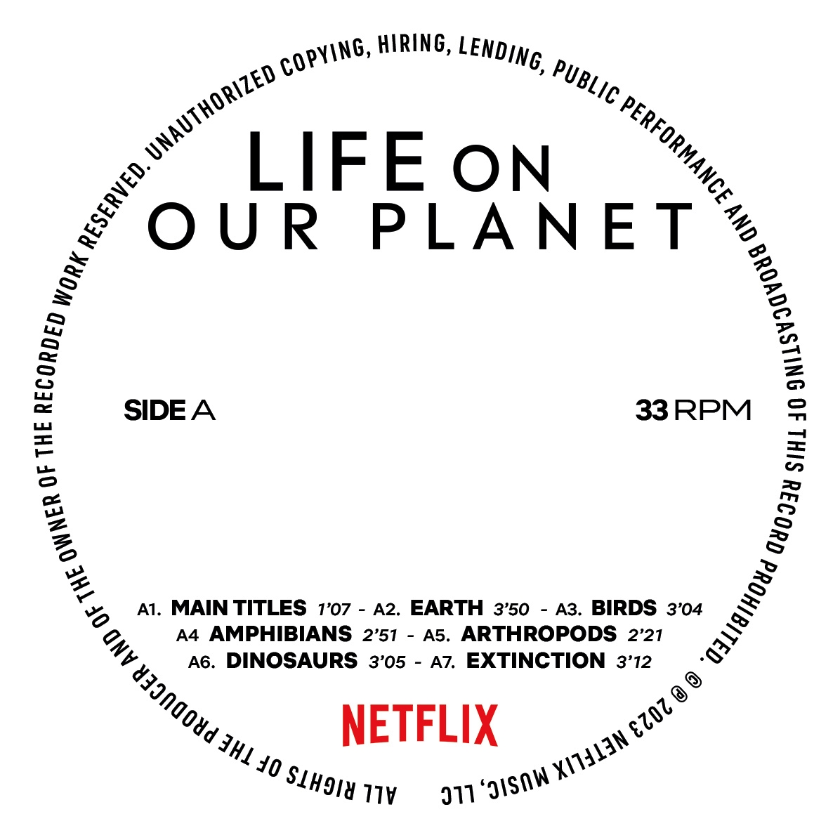 Life On Our Planet (Soundtrack from the Netflix Series) - Label