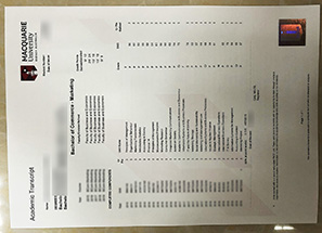 麦考瑞大学假成绩单