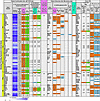 Conventional Th subset marker expression in TIL.