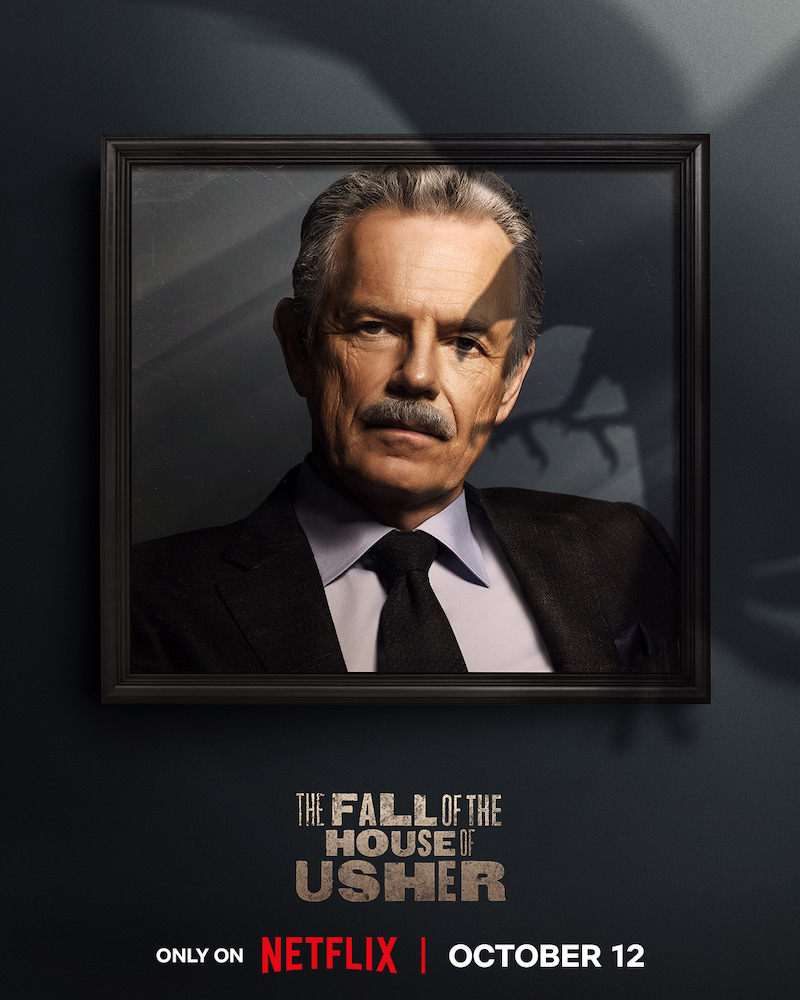 The Fall of the House of Usher Season 1 Character Poster.