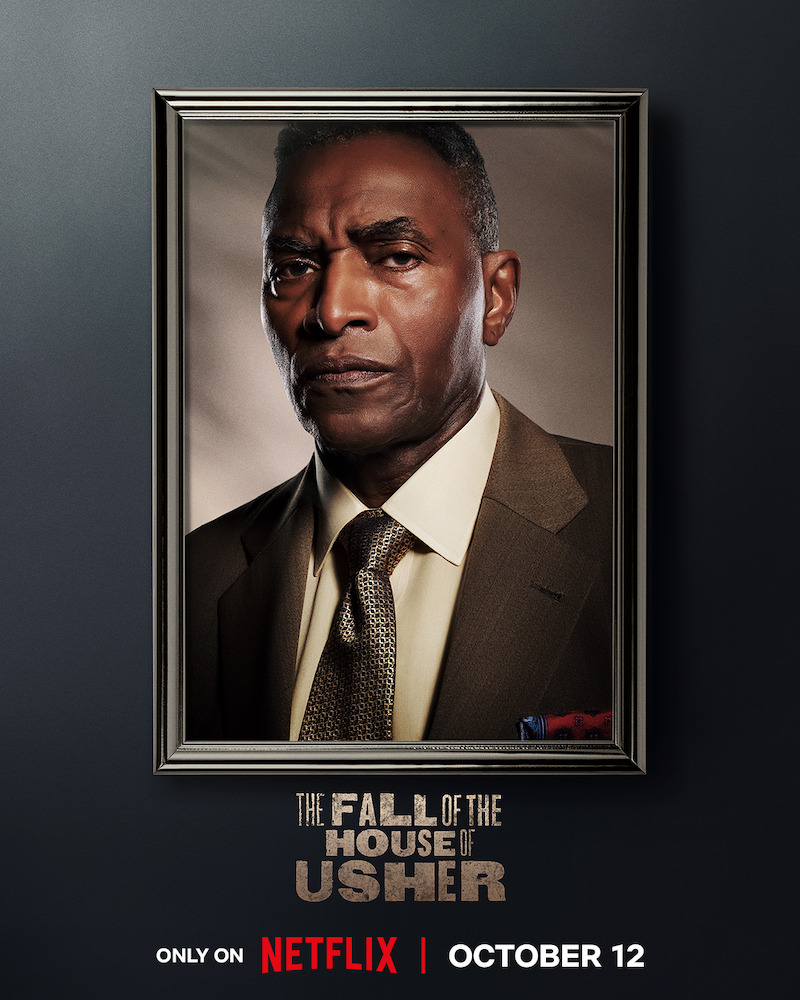 The Fall of the House of Usher Season 1 Character Poster.