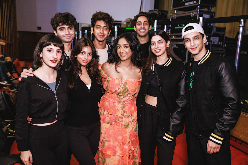 Dot, Yuvraj Menda, Khushi Kapoor, Agastya Nanda, Zoya Akhtar, Suhana Khan, Vedang Raina, Mihir Ahuja