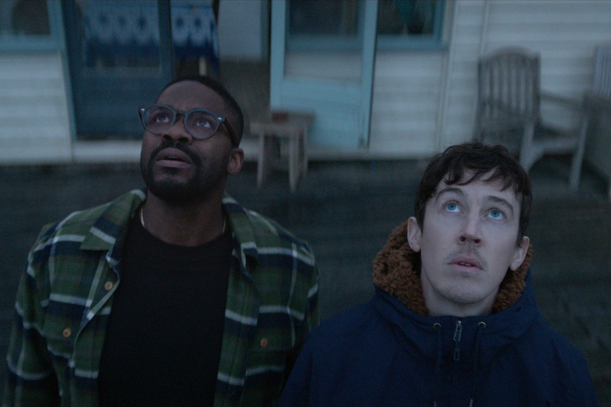 Jovan Adepo as Saul Durand and Alex Sharp in ‘3 Body Problem’