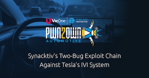 Breaking Into Tesla’s IVI System: Synacktiv’s Two-Bug Exploit Chain at Pwn2Own Automotive 2024