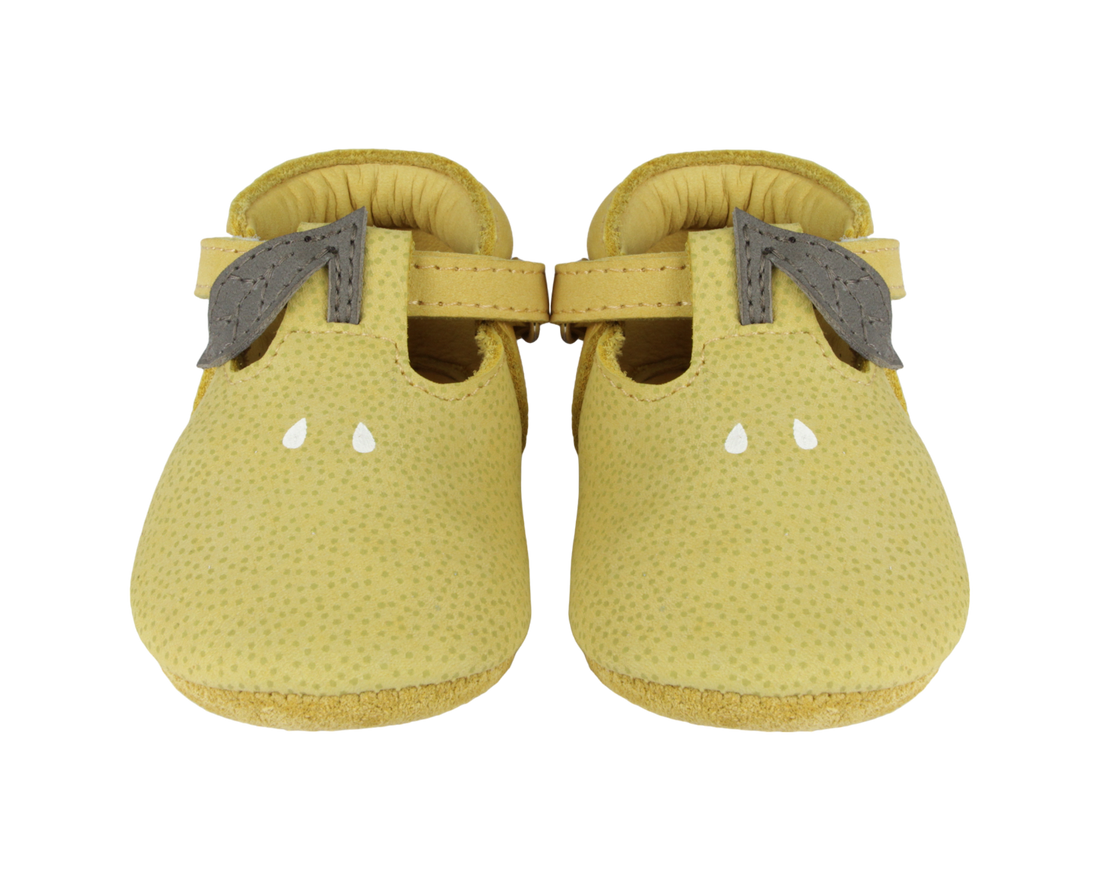 Nanoe Shoes | Lemon | Canary Dotted Nubuck