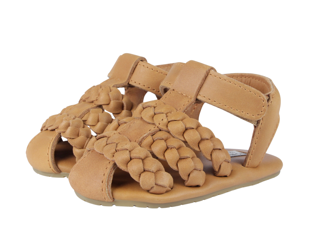 Pam Sandals | Camel Classic Leather