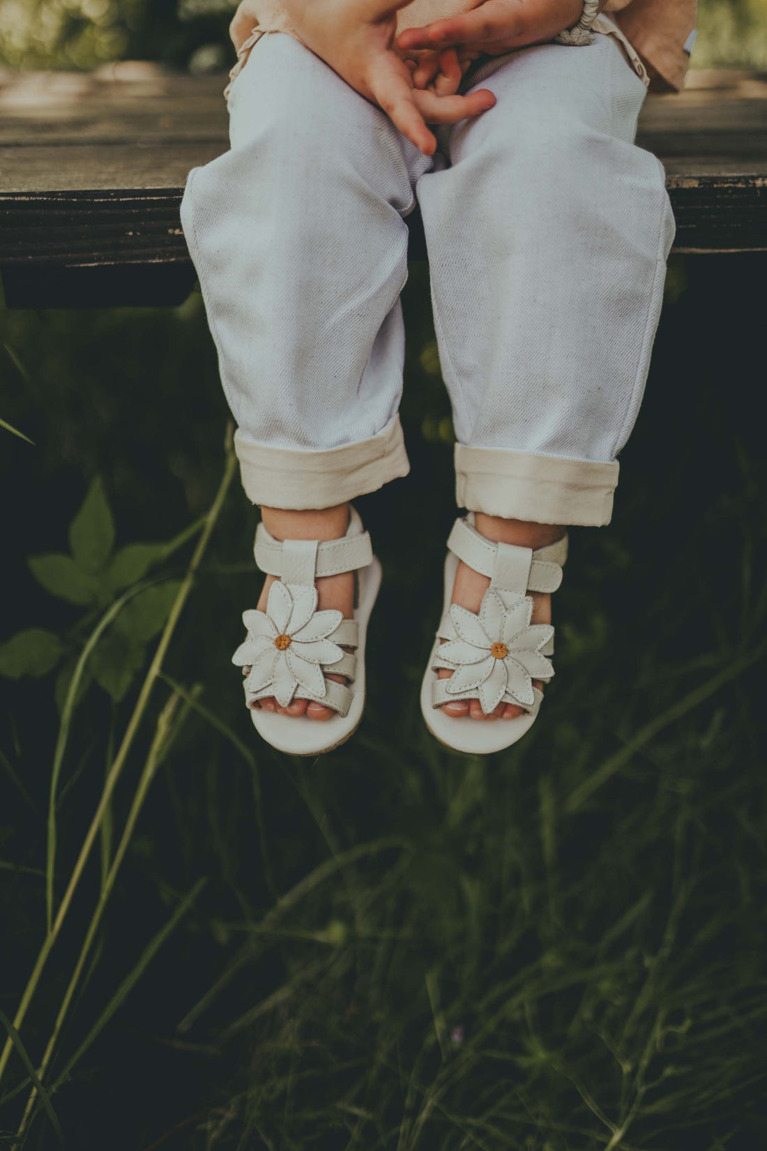 Tuti Fields Sandals | Daisy | Off White Leather