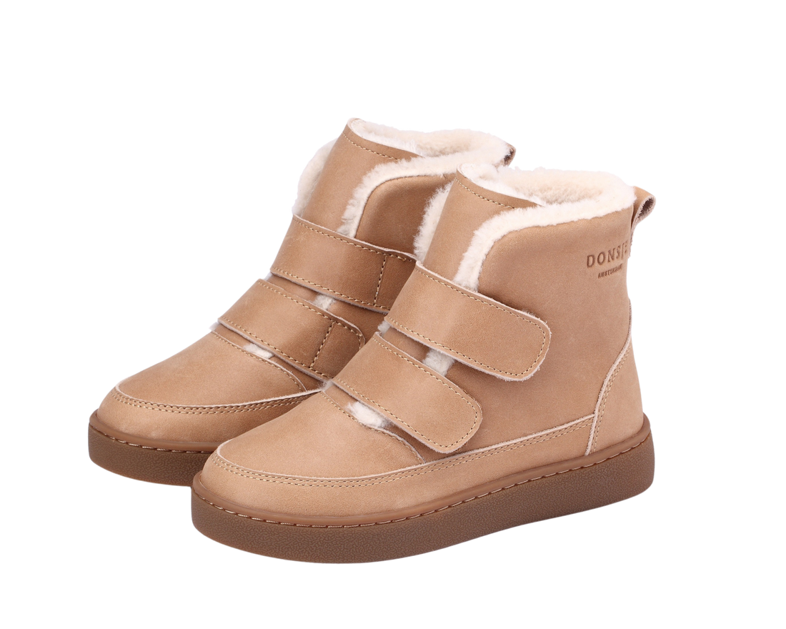 Clenn Boots | Beige Leather