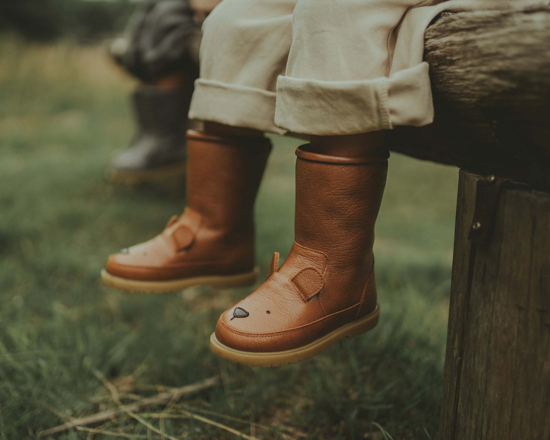 Wadudu Classic Boots | Bear | Cognac Leather