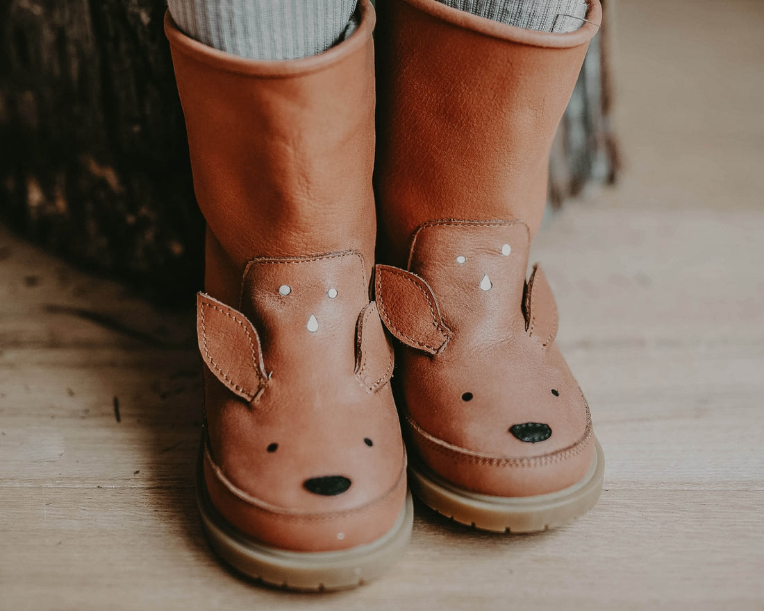 Wadudu Classic Boots | Deer | Walnut Leather