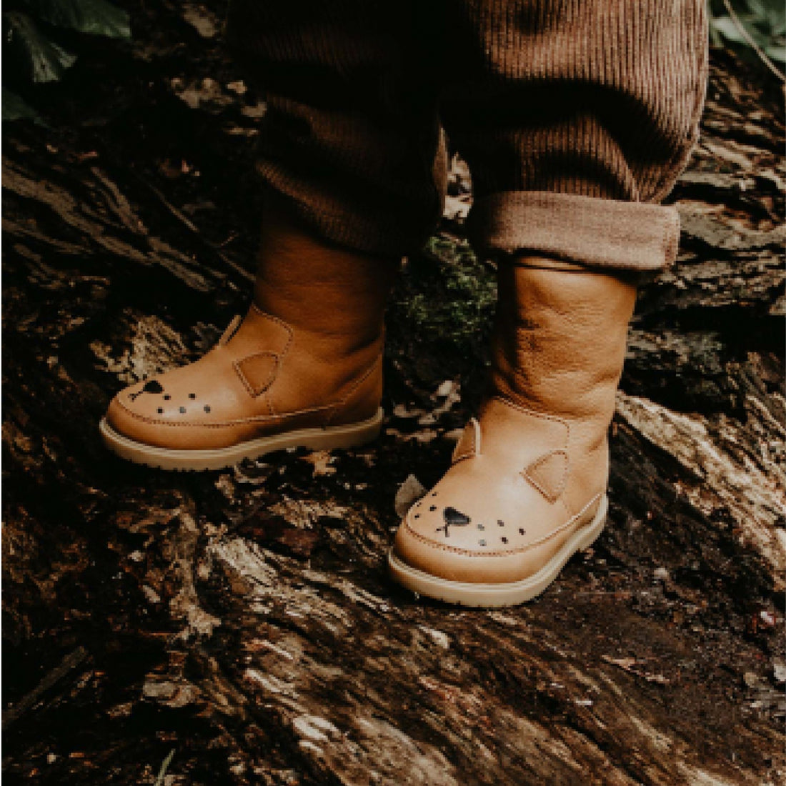 Wadudu Classic Boots | Lion | Caramel Leather