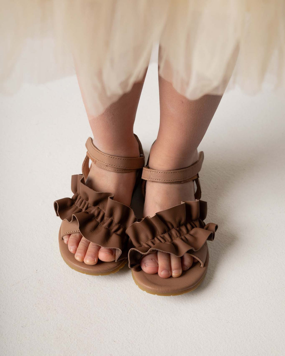 Fine Sandals | Hazelnut Leather