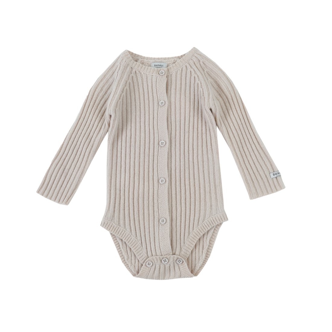 Kees Merino Wool Romper | Nougat Melange