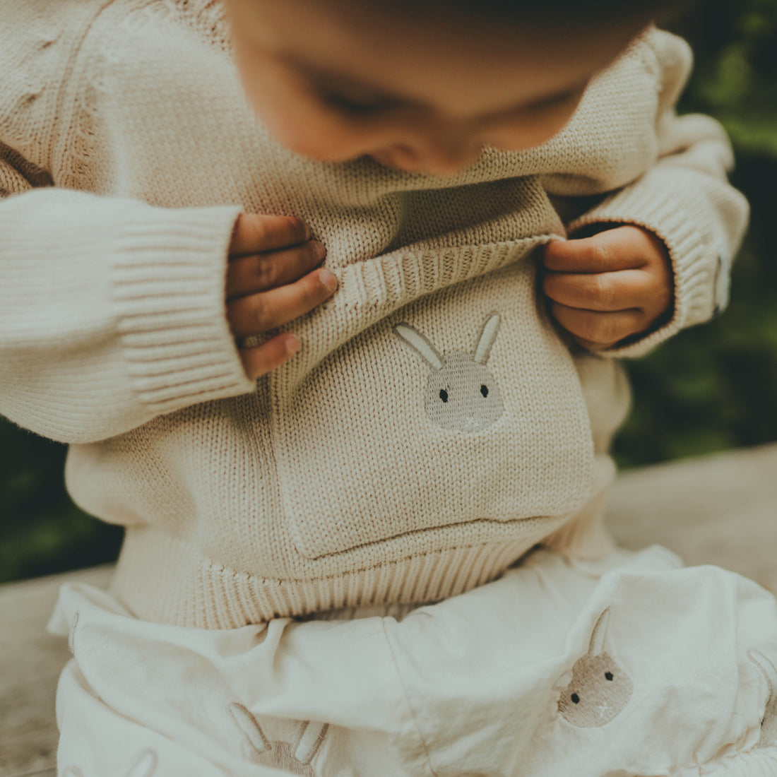 Loeke Sweater | Bunny | Macaroon