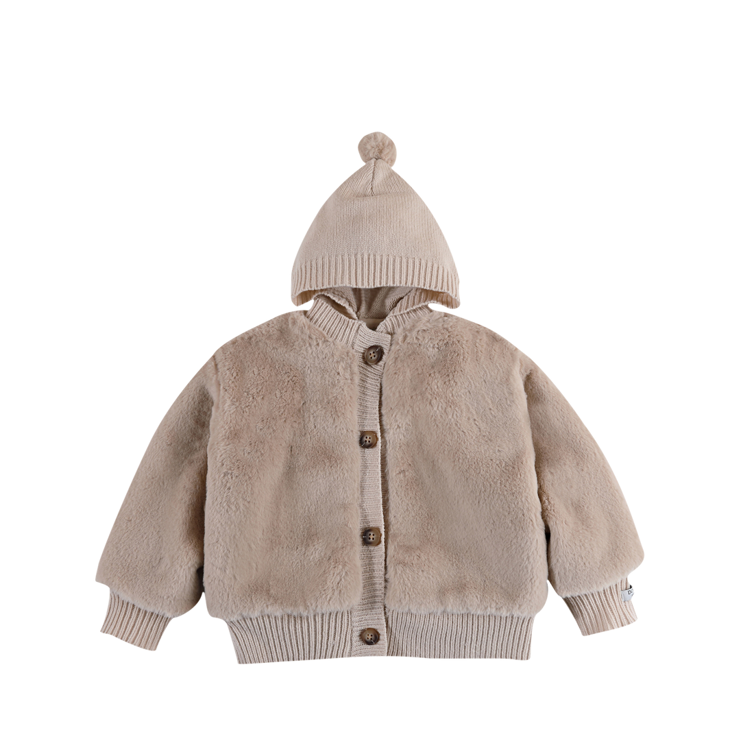 Birie Jacket | Soft Sand Teddy