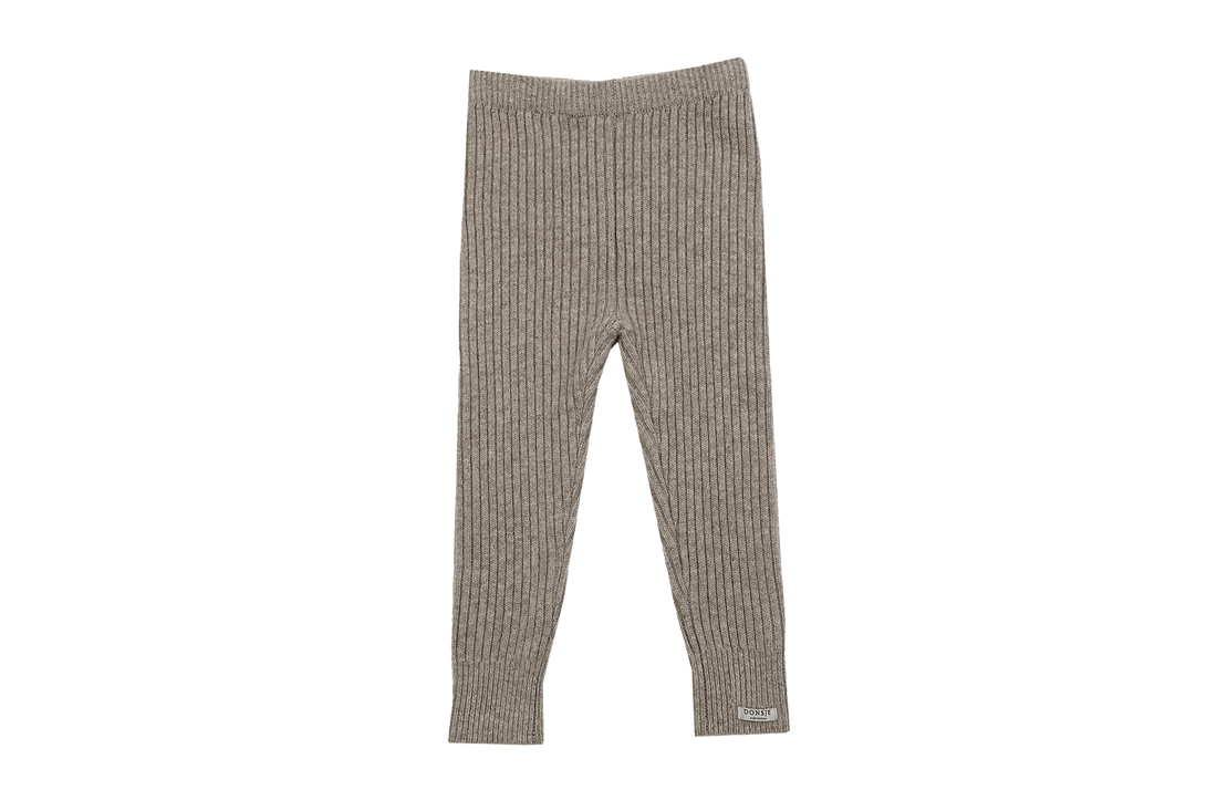 Pem Merino Wool Trousers | Beige Melange