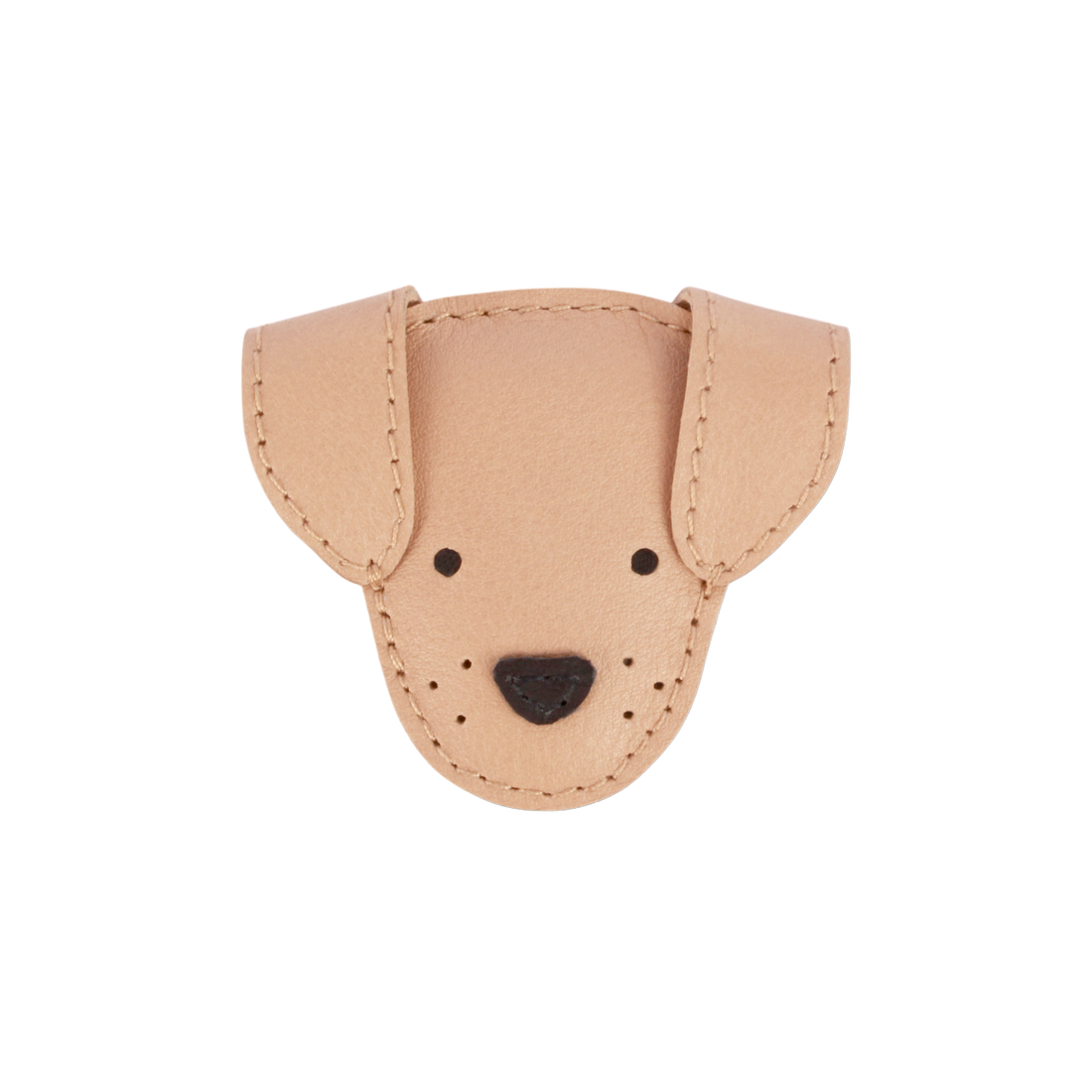 Josy Classic Hairclip | Dog | Light Rust Leather