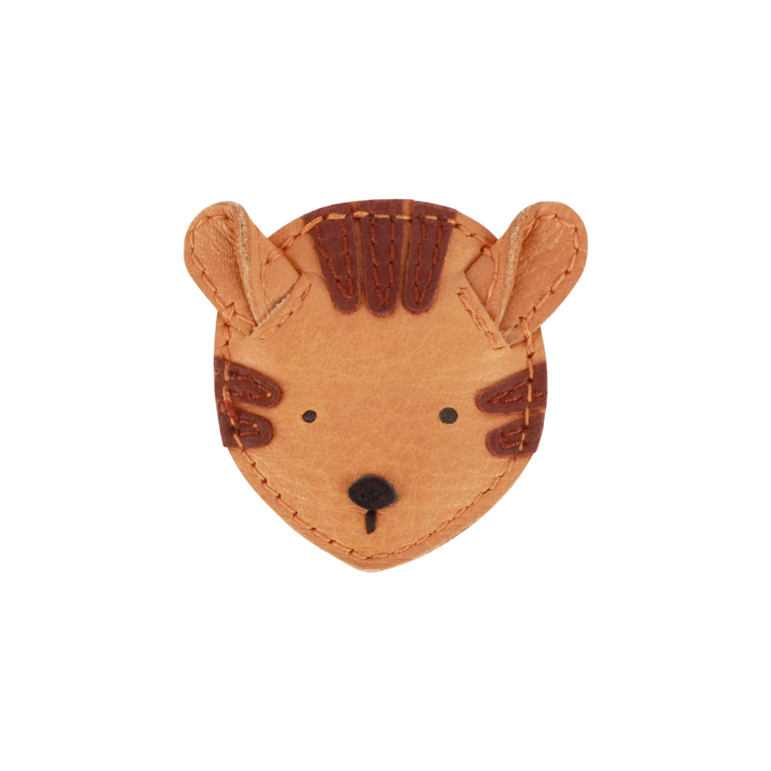 Josy Classic Hairclip | Tiger | Camel Classic Leather