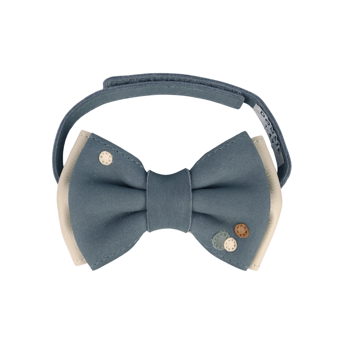 Benjamyn Bow Tie | Blue Stone Leather