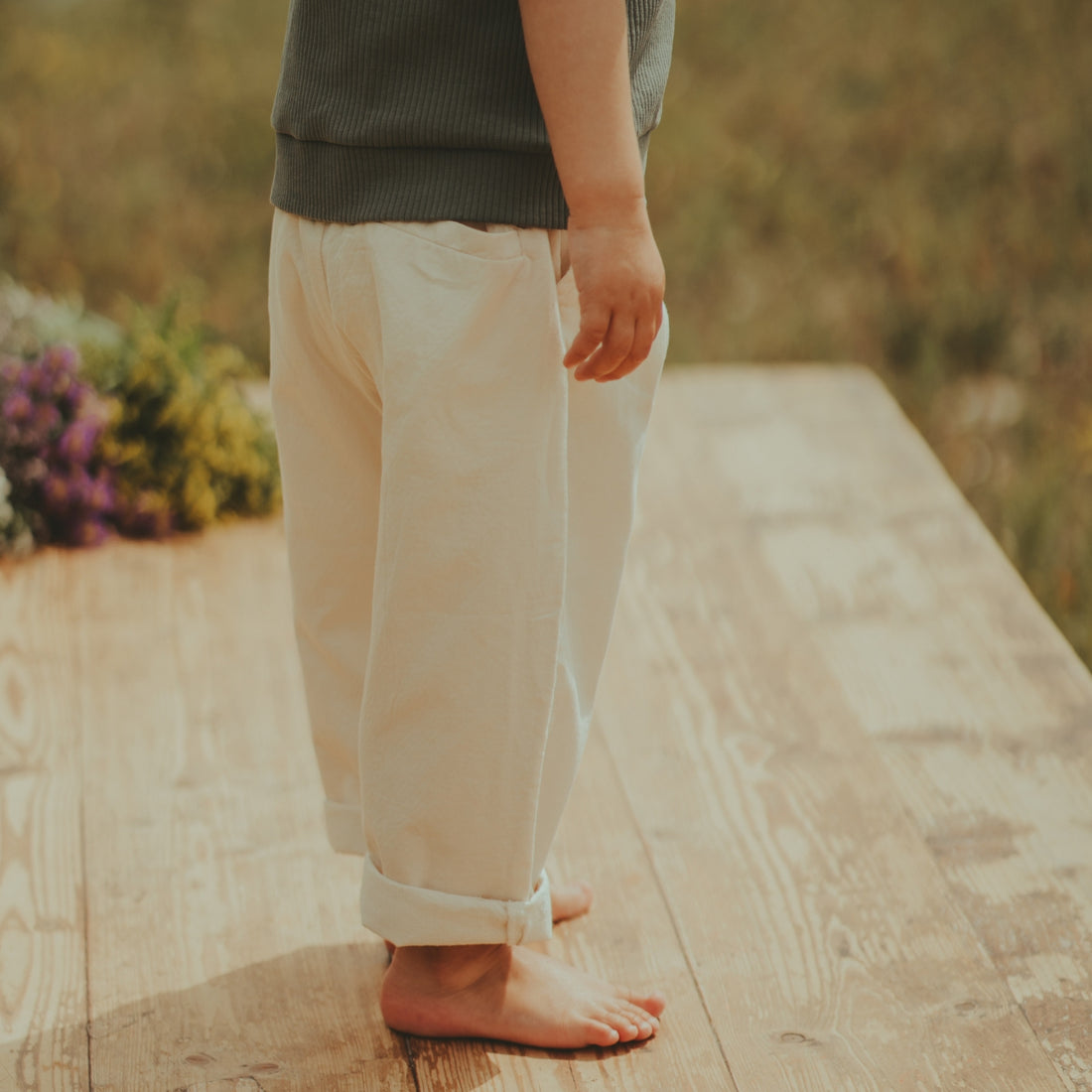 Ede Trousers | Ecru