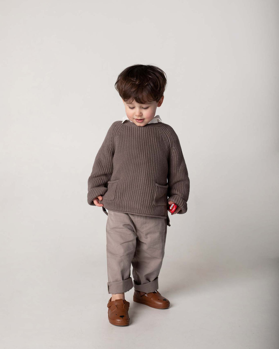 Stella Sweater | Dark Taupe